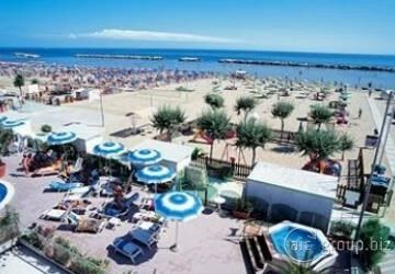 Hotel Diana Viserbella di Rimini Екстериор снимка